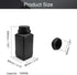 Othmro 5pcs Plastic Lab Chemical Reagent Bottles, 1000ml/33.81oz Wide Mouth Liquid/Solid Square Sample Storage Container Sealing Bottles with Anti...