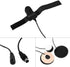 Motorcycle Helmet Headset Microphone PTT Earpiece Headset for Motorola Two Way Radio T5428 T6200C T5720...