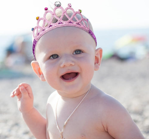 DANMY Baby Girl Super Elastic Headband Toddler Hair Band Soft Headwrap Crown Children Hair Accessories...