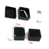 YXQ 63x58x35mm Waterproof Electric Project Case Junction Box with Cover Black Plastic, 3-Pack...