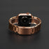 baozai Compatible with Apple Watch Series 10 Band, Premium Stainless Steel iWatch Band for Apple Watch All Series 42mm 41mm 40mm 38mm Women, Rose ...