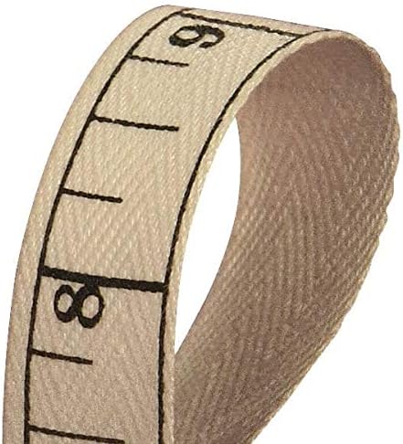 Tape Measure Printed Ribbon 5/8" X 10 Yards...