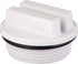 XtremepowerUS 1.5"" Pool Plug Cap, Swimming Pool Return Line Winter Plug w/O-Ring, White & Black (S75145)...