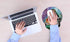 Pizza Cat Mouse Pad Delicious Food Hipster Cool Cat Galaxy Sparkling Stars Mousepad, Memory Foam Mouse pad with Wrist Rest Support...