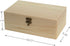 Zhou Pine Wood Storage Box - Natural DIY Accessories Set with Hinged Lid and Front Buckle, Perfect for Art Lovers and Family Collections...