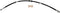 Dorman H38831 Front Passenger Side Brake Hydraulic Hose Compatible with Select Acura/Honda/Isuzu Models...