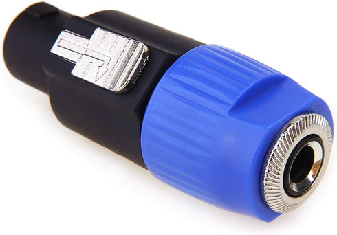 Speakon to 1/4 Adapter Connector, Upgraded 1/4" Female to NL4FC Male Connectors are for Converting 1/4" Cables to NL4FC Plug for Speaker/Amplifier...