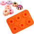 3 Pack Silicone Donut Pan for Baking Donut Maker, Silicone Pancake Mold Non-stick Doughnut Pan Muffin Cupcake Bagel Making Tray...