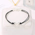 Bohemia Layered Black Leather Anklet Infinity Knot Charm Pendant Foot Chain Boho Beach Foot Jewelry for Women...