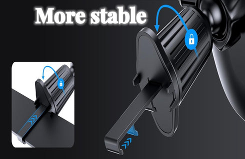 Upgraded Phone Holders for Your Car, Universal Cell Phone Mount Holder, Hands Free Automobile Mobile Phone Stand, 360° Adjustable Air Vent Cradles...