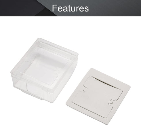 Fielect Weatherproof in Use Outlet Cover Plug 86 Type Electrical Outlet Cover Receptacle Protector 98x110x43mm for Retrofit Siding Construction, T...