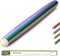 Berglander Rainbow Rolling Pin, 16.7 Inches Stainless Steel Colorful Matte Finish With Rainbow Titanium Plating Rolling Pin For Baking Pizza Dough...