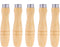 DOITOOL 10PCS Wooden File Handle with Metal Collars for Garage Woodworking Carpenter Tool Maintenance or File Cutting Tool Craft (4.1 Inch Length)...