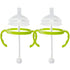 Straw Transition Cup Kit for Comotomo Baby Bottles | Conversion Kit Fits 5 Ounce and 8 Ounce Bottles | Soft, Silicone Straw Top Bottle Nipple & We...