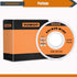 TOWOT Tin Lead Rosin Core Solder Wire for Electrical Soldering, Content 1.8% Solder Flux Sn60-Pb40 (0.6mm, 100g)...