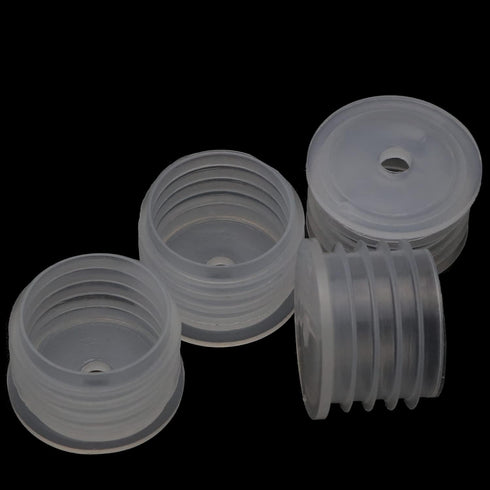 50PCS 21mm Medical Bottle Adapters Dosing Adaptor Press-in Medicine Bottle Adapter for Syringe, Medicine Bottle Syringe Adapter For Oral Dispenser...
