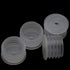 50PCS 21mm Medical Bottle Adapters Dosing Adaptor Press-in Medicine Bottle Adapter for Syringe, Medicine Bottle Syringe Adapter For Oral Dispenser...