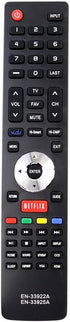 New EN-33925A Replacement Remote for Hisense LCD LED TV 50K366GW 55K23DGW...