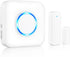 Door Chime, Satisure Wireless Door Open Contact Sensor Alarm Chime with 600 FT Range 58 Chimes 5 Volume Levels LED Indicators, Door Ringer Alert f...