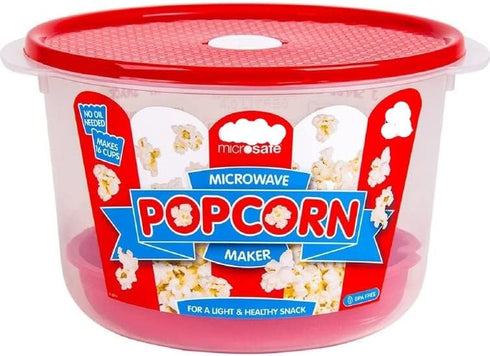 Microwave Popcorn Maker 16 Cup Capacity With Steam Vent and Silicone Insert BPA Free Dishwasher Safe (fgm61135)...