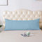 Comfort Beddings Body Pillow Cover Pillowcase 20 x 72 Zipper Closer 100% Organic Cotton 600 Thread Count Premium Light Blue Body Pillowcases Pillo...
