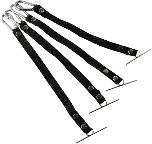 4pcs Black Tape Thong for Tool Belts, Polyester Electrical Tape Chain Strap, Electrical Contractor Tool Belt for Pouch Bag...