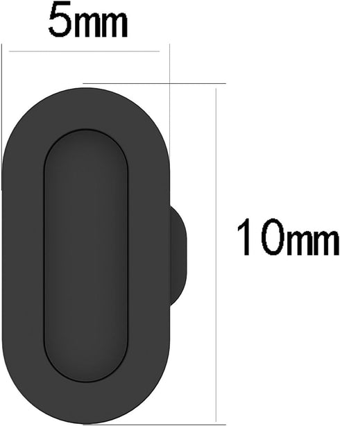 10 Pack Silicone Dust Plug for Garmin 7 7S 7X 6 6S 6X Pro 5 5X 5S Plus Forerunner 935 945 955 965 Vivoactive 3 4 4S Smartwatch Anti Dust Plugs Cap...
