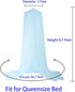 BCBYou Bed Canopy Mosquito Net with Fluorescent Stars Glow in Dark for Baby, Kids, and Adults, for Cover The Baby Crib, Kid Bed, Girls Bed Or Full...