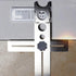 Ceramic Tile Hole Locator, Adjustable Universal Tile Marble Glass Ceramic Floor Drilling Hole Tools Hole Opener Locator Position Ruler Puncher...
