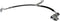 Dorman H380553 Front Driver Side Brake Hydraulic Hose Compatible with Select Ford/Lincoln Models, Black...