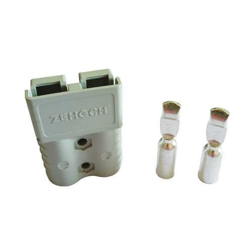 120A Battery Connector for 120A 600V Plug,Quick-Connector Disconnector Housing 2-Pole (Grey)...