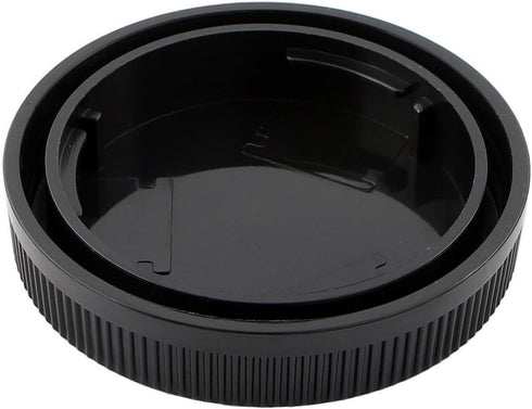 2 Pack Rear Lens Cap and Camera Body Cap Cover Kit for Canon EOS M200 M100 M50 M50 Mark II M10 M5 M6 M6 Mark II M3 M2 M and More EF-M Mount Mirror...