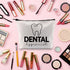 TOBGB Dental Hygienist Gift DH Dental Hygienist Toiletry Travel Bag Dental Appreciation Gift Dentist Graduation Gift (DH Dental)...