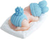 Tvoip 1Pcs New 3D Baby Silicone Mold Baby Dressed Bunny Chocolate Fondant Cake Decorating Tools...