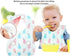 30 PCS Disposable Baby Bibs, Portable Infant Feeding Toddler Bibs, Adjustable Bibsters Bibs for Drool Leakproof, Breathable Bear Travel Baby Bibs ...