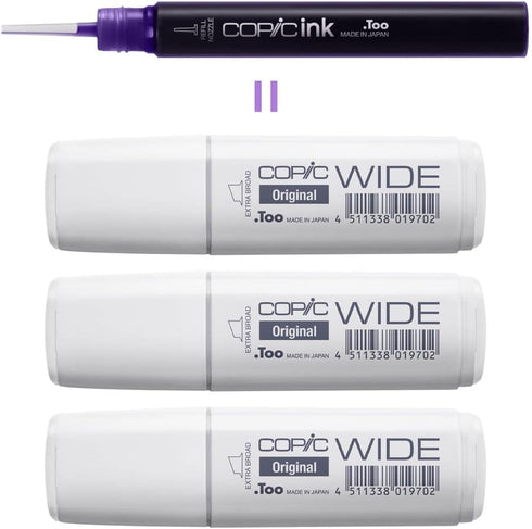 Copic Markers Wide Empty Markers, Clear...