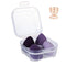 Makeup Sponges Set - Beauty sponges Blending Blenders with Holder and Egg Case, Beauty Blender,Flawless for Cream, Powder and Liquid (Purple)...