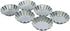 MYStar 3.15" (8 cm) Fluted Design Round Shape Non-stick Aluminum Tart Mold, Mini Pie Tin, Tartlet Pan, set of 20...