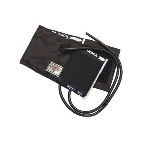 Labtron Accumax Blood Pressure Cuff - Nylon Cuff & 1-Tube Latex Bladder - Adult, Blue, 2348-1A...