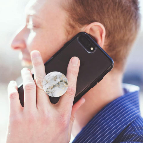 6 Pack Cellphone Phone Grip and Smartphones Stand, Collapsible Cell Phone Expanding Holder for Phone - Blue Green Black Rose Gold Marble, LJ003...