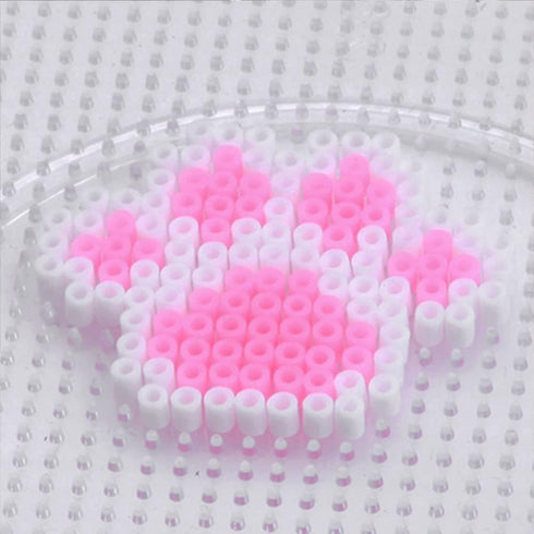 Fuse Beads Boards 5mm Large Clear Plastic Pegboards for Kids Craft Beads 4 PCS...