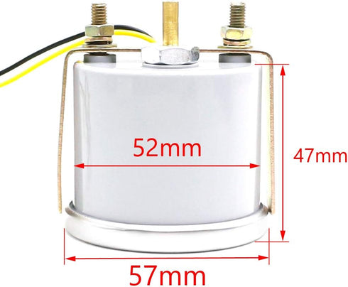 ESUPPORT Car 2" 52mm Turbo Vacuum Gauge Meter Automotive Universal...