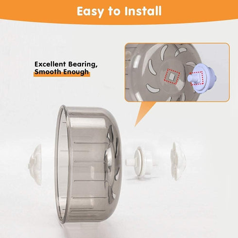 Silent Hamster Exercise Wheels Hamster Toys Hamster Wheels 5.2 inches Hamster Ball Small Pet Running Toy Ball Gerbils Mice Rat Guinea Pig Hamster ...