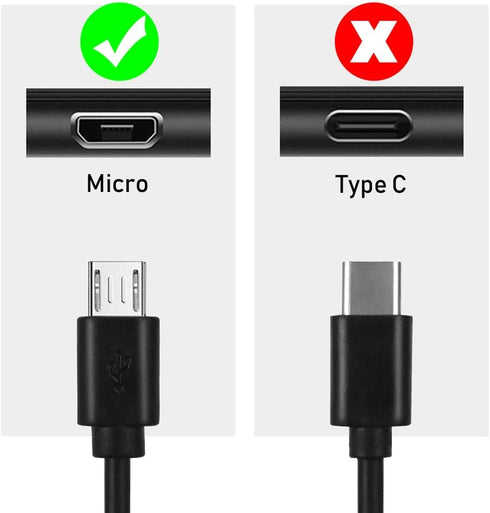 Toniwa Micro-USB 15W Fast Charger for Samsung Galaxy Tab E, S2/ S; Tab A 10.1"(2016)/ 8.0"/ 7.0"/9.7"; Tab 4/3, Tab A Kid Edition(2019); SM-T280/3...