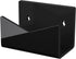 Richboom Acrylic Mail Holder, Envelope Holder for Desk Countertop Letter Holder for Home Office School (1 Section Black)...