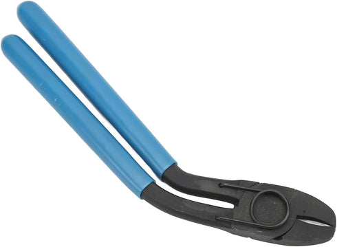 Angled Ring Plier Bent Handle Pliers, Bent Handle Pliers Ergonomic Pliers Angled Removal Install Repair Tool for Vehicles Upholstery, Closing Spri...