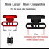Thinvik Bike Computer Mount for Garmin Edge,Gopro Combo Mount,Compatible with All Garmin Series 1030 1000 830 820 810 530 520 510 500 25 20 GPS Co...