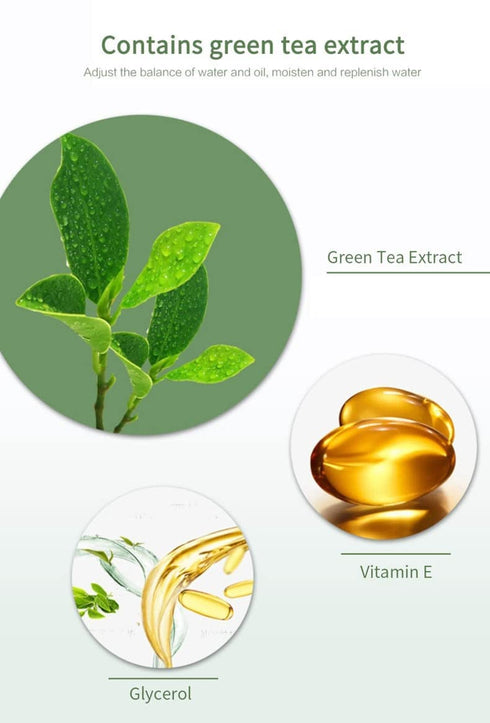 2PACK Girl Green Tea Solid Mask Green Tea Mask Stick Deep Cleaning Mud Mask Stick Oil Control Anti-Acne Eggplant Masks Purifying Clay Stick Mask S...