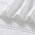 Baby Blanket Cozy Soft Knit Neutral Swaddling Blankets for Boys Girls Newborn Infant Toddler White 30x40 Inches...