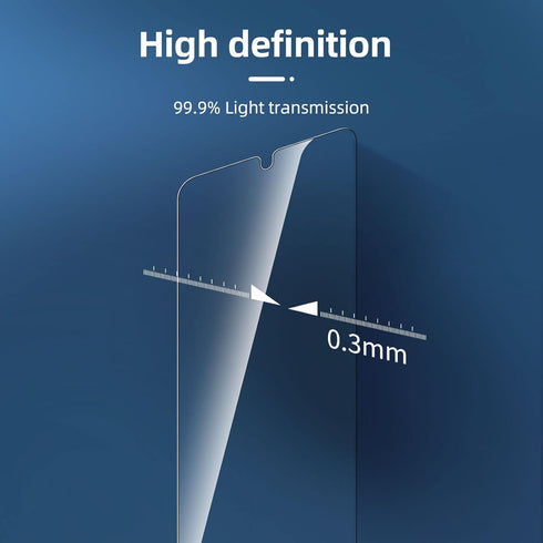 NEW'C [3 Pack Designed for Samsung Galaxy A03 / A03s Screen Protector Tempered Glass, Case Friendly Anti Scratch Bubble Free Ultra Resistant...